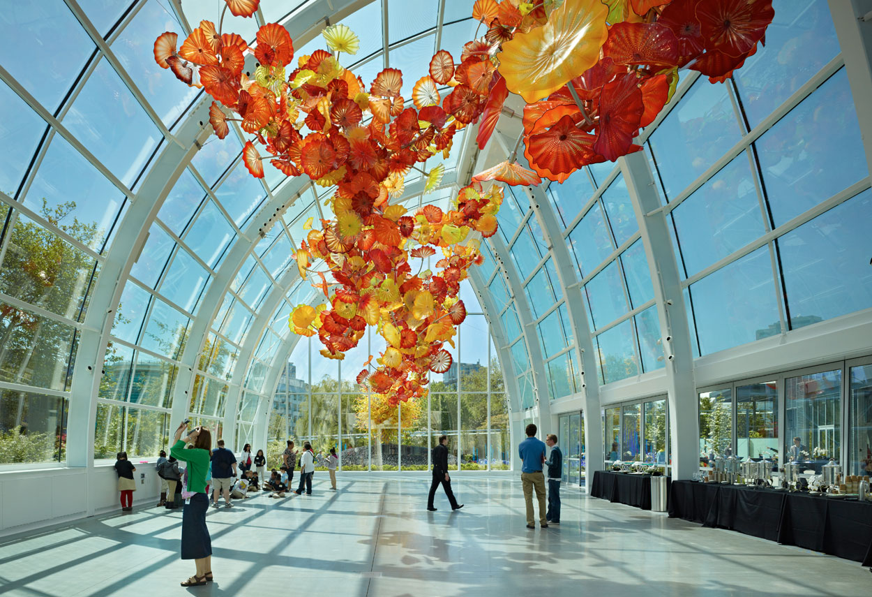 Chihuly Garden & Glass Museum Events Room Interior