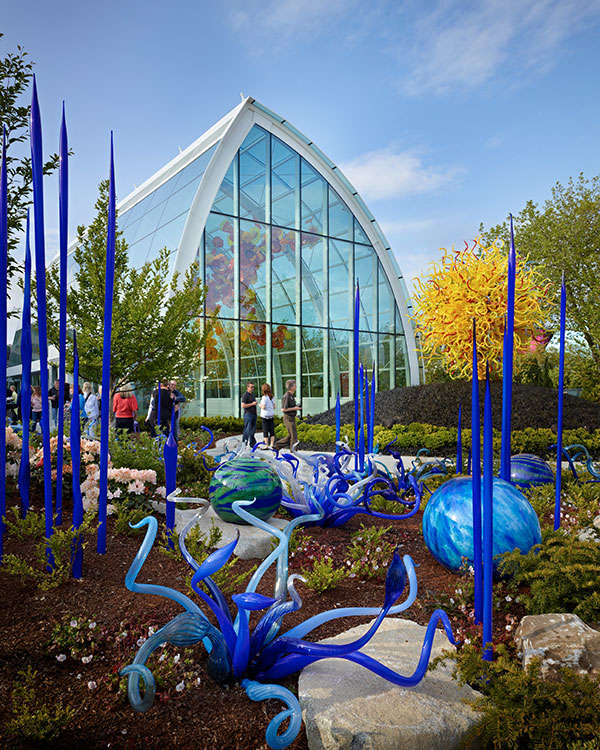 Chihuly Garden & Glass, Outside Sculptures at Seattle Center