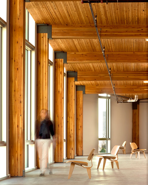 Bullitt Center, Sustainable Building Interior View