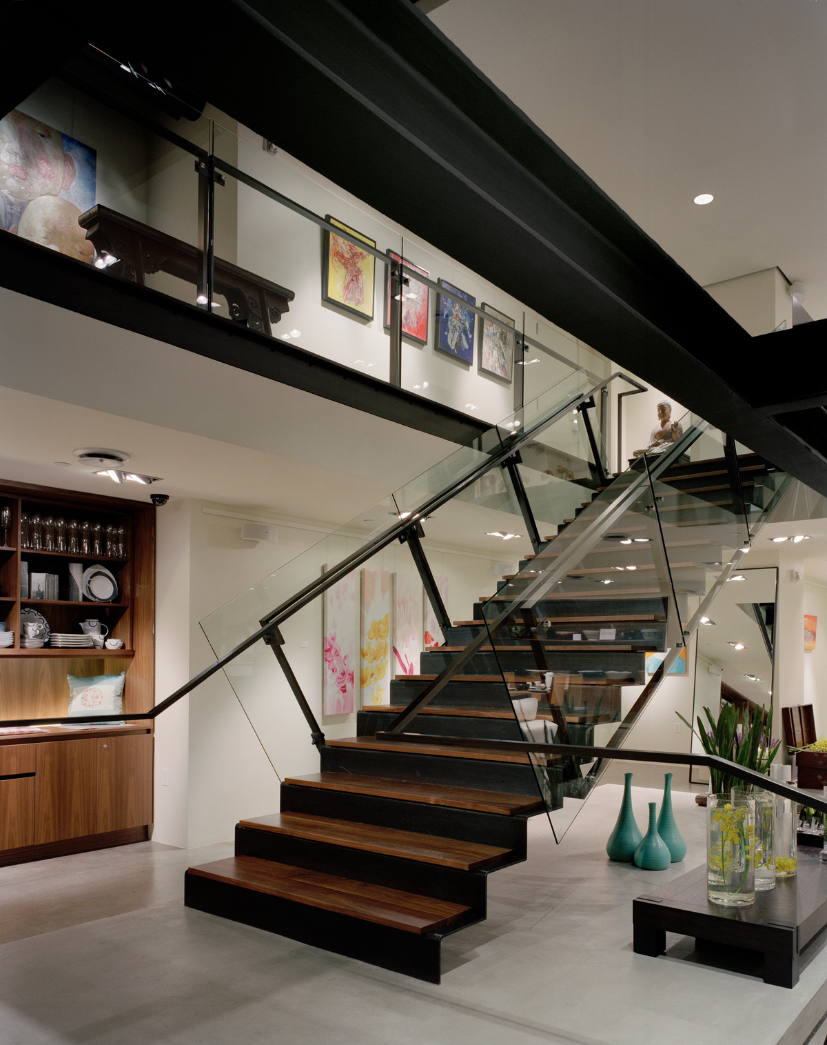 Alchemy Collections, interior staircase