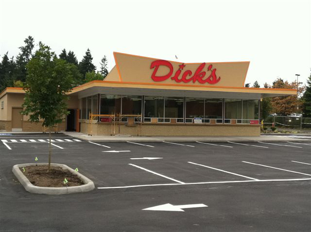 Dick's Drive In Building Exterior Street View