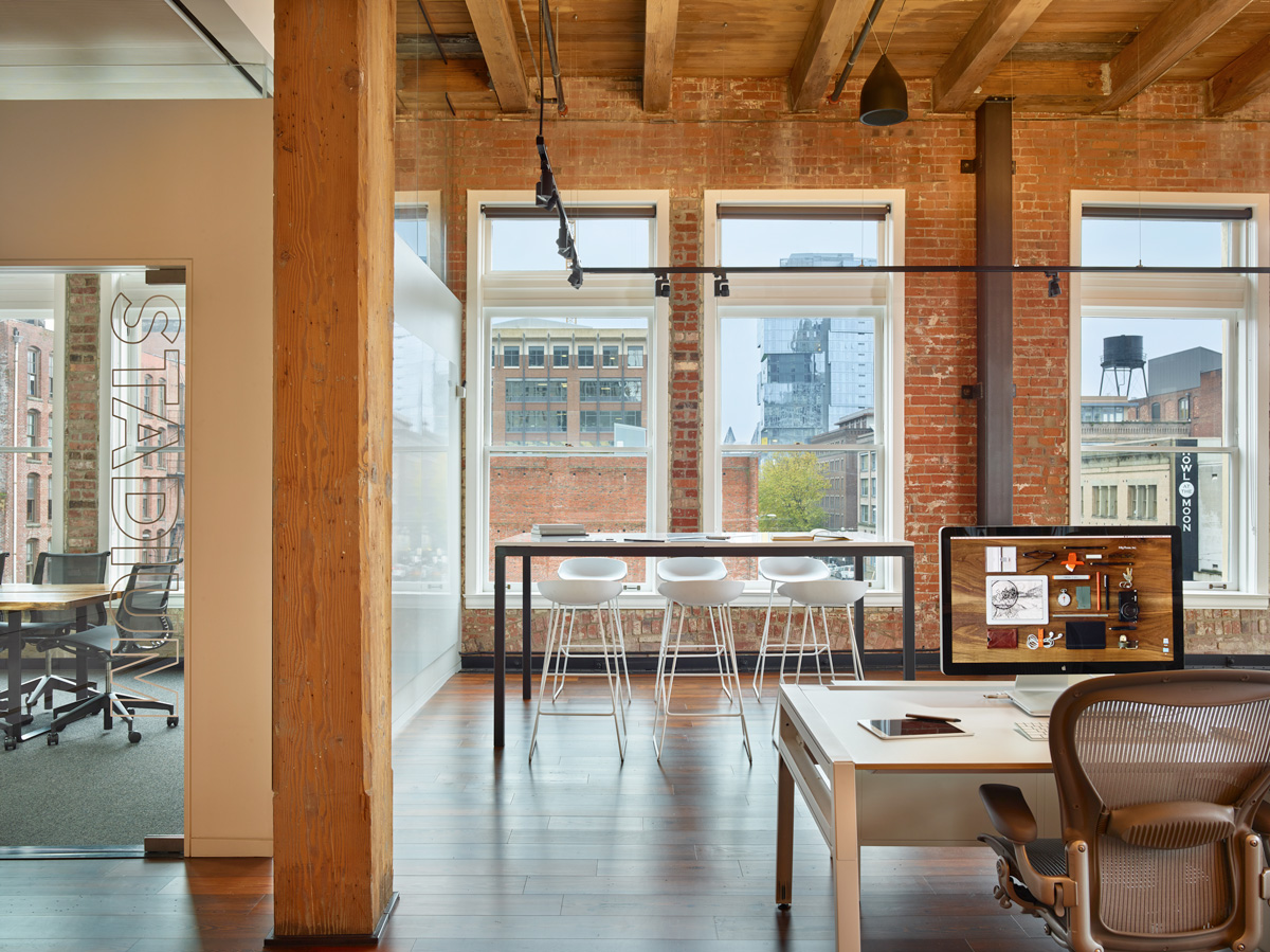 Fifty Three office building interior windows