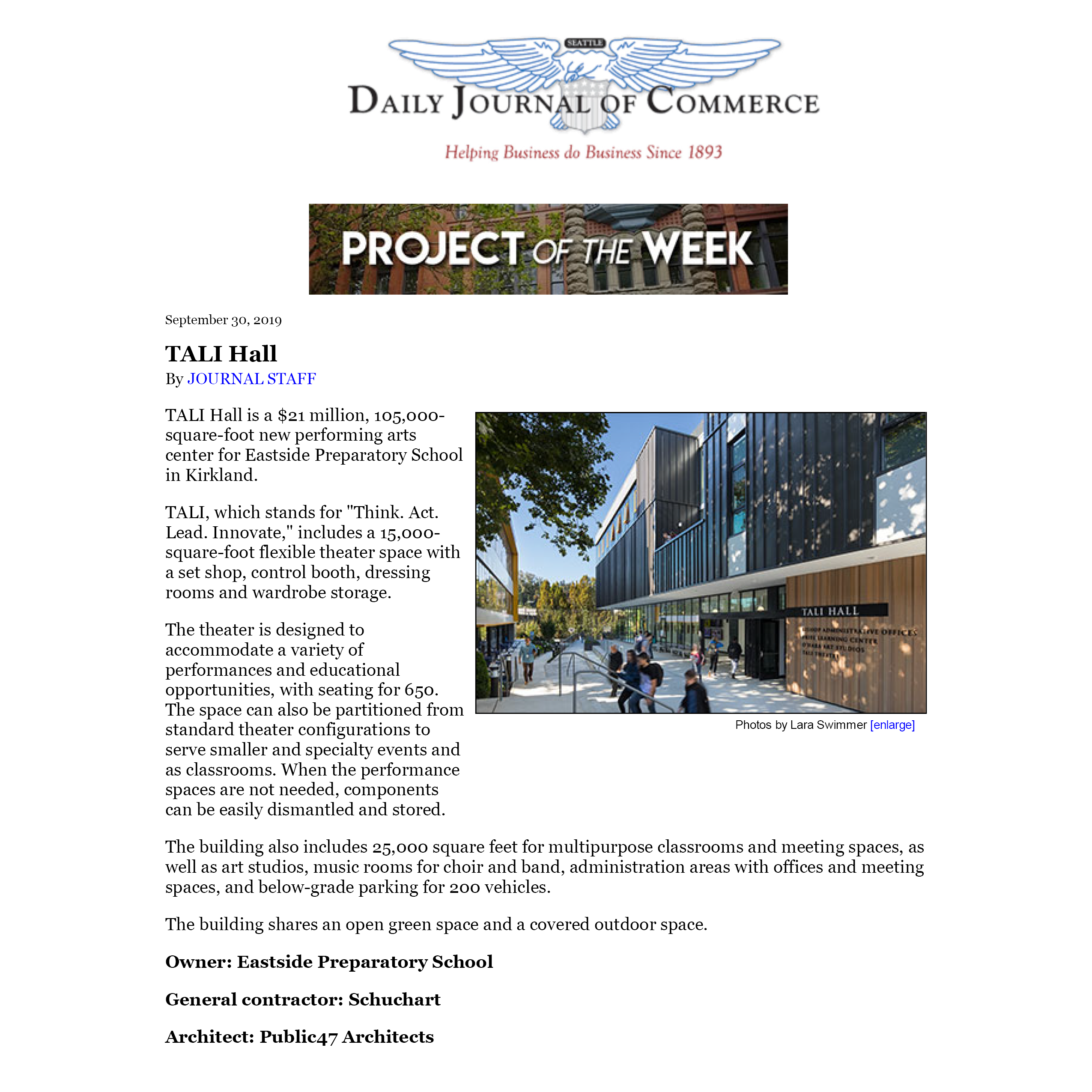 Themeweek - Project